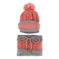thumbnail image 1 of Winter Ski Cap Warm Crochet Knit Baggy Wool Hat Set, 1 of 9