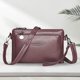 thumbnail image 2 of Crossbody Purse Phone Bag PU Leather Diseñador Multi Pocket For Women Compras Viajes, 2 of 7