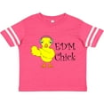 thumbnail image 3 of Inktastic EDM Chick Text Girls Toddler T-Shirt, 3 of 5