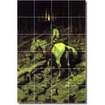 thumbnail image 1 of Ceramic Tile Mural-Frederic Remington Indians Kitchen Tile Mural 25. 24" w x 36" h using (24) 6 x 6 ceramic tiles, 1 of 3