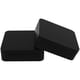 thumbnail image 5 of 2 cajas pequeñas de hojalata de metal con tapas para naipes, mini contenedores de almacenamiento decorativos para el hogar y los viajes, caja de almacenamiento de hojalata negra, 5 of 8