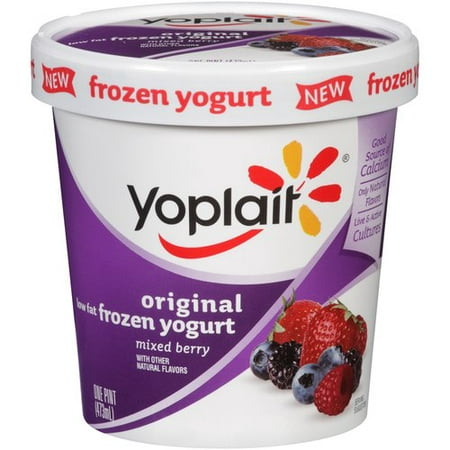 General Mills Yoplait Frozen Yogurt, 1 pt - Walmart.com