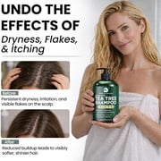 Tea Tree Shampoo & Conditioner Set | Thinning Hair Loss Treatments for Men and Women
