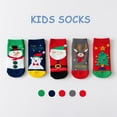 thumbnail image 3 of SYNPOS Christmas Socks Children Socks Christmas Gift Kid Socks for Kid Boy Girl 5 Pairs 1-8 Years, 3 of 14