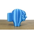 thumbnail image 2 of Clever Contraption Large Dwayne Johnson Among Us Figurine – The Rock Parody Statue, Black PLA, 2 of 9