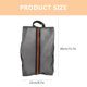 thumbnail image 5 of GOOHOCHY Bolsa portátil para zapatillas, organizador de zapatos de viaje, bolsa de almacenamiento para zapatos, bolsa colgante para zapatos, 5 of 8