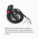 thumbnail image 3 of Scienceny Interruptores de faros Tres en Vehículo liviano Encendido y apagado Conveniente Multifuncional Suministro significativo de Accesorios para motos, 3 of 6