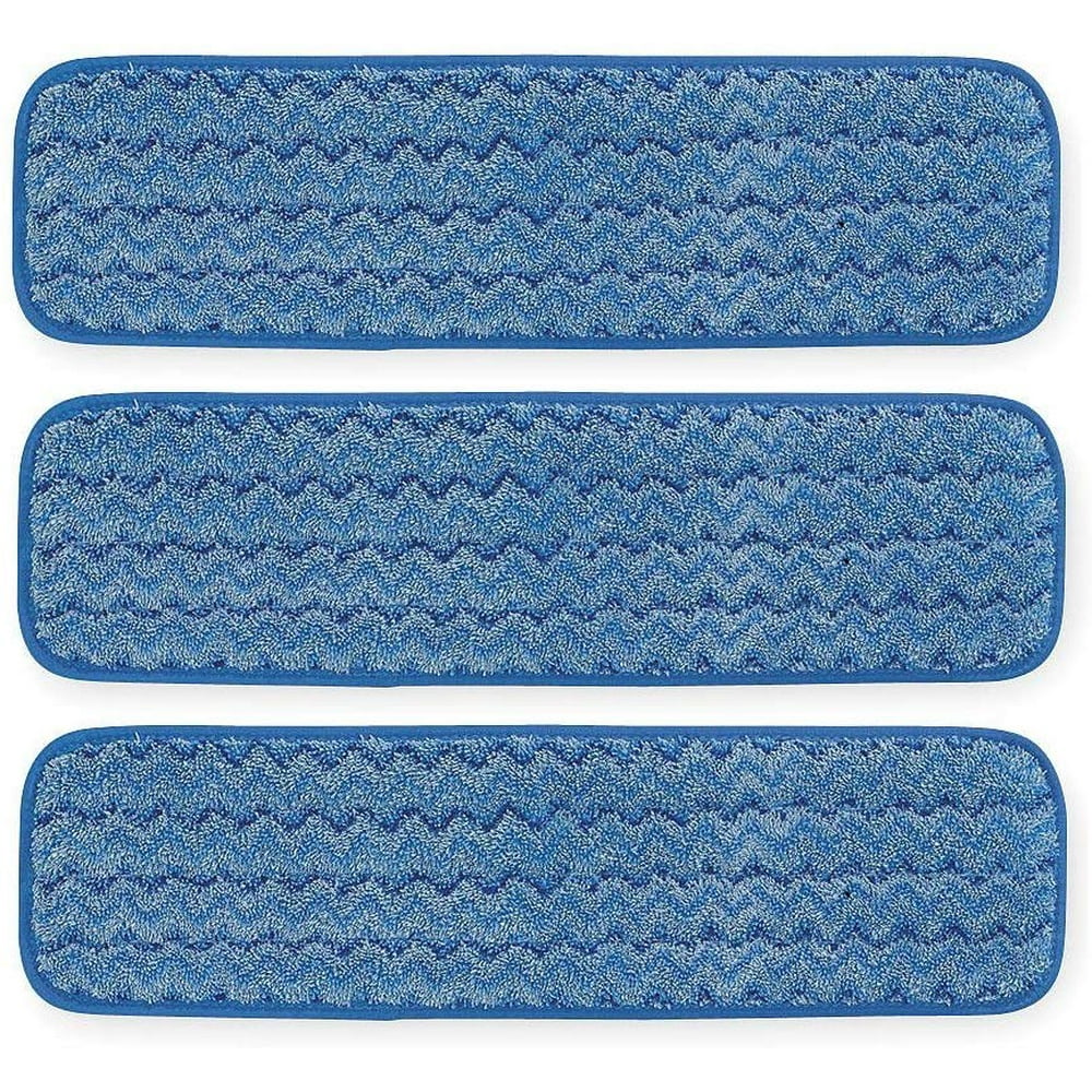 Rubbermaid Commercial FGQ41000BL00 Q410 HYGEN Microfiber Room Mop Pad