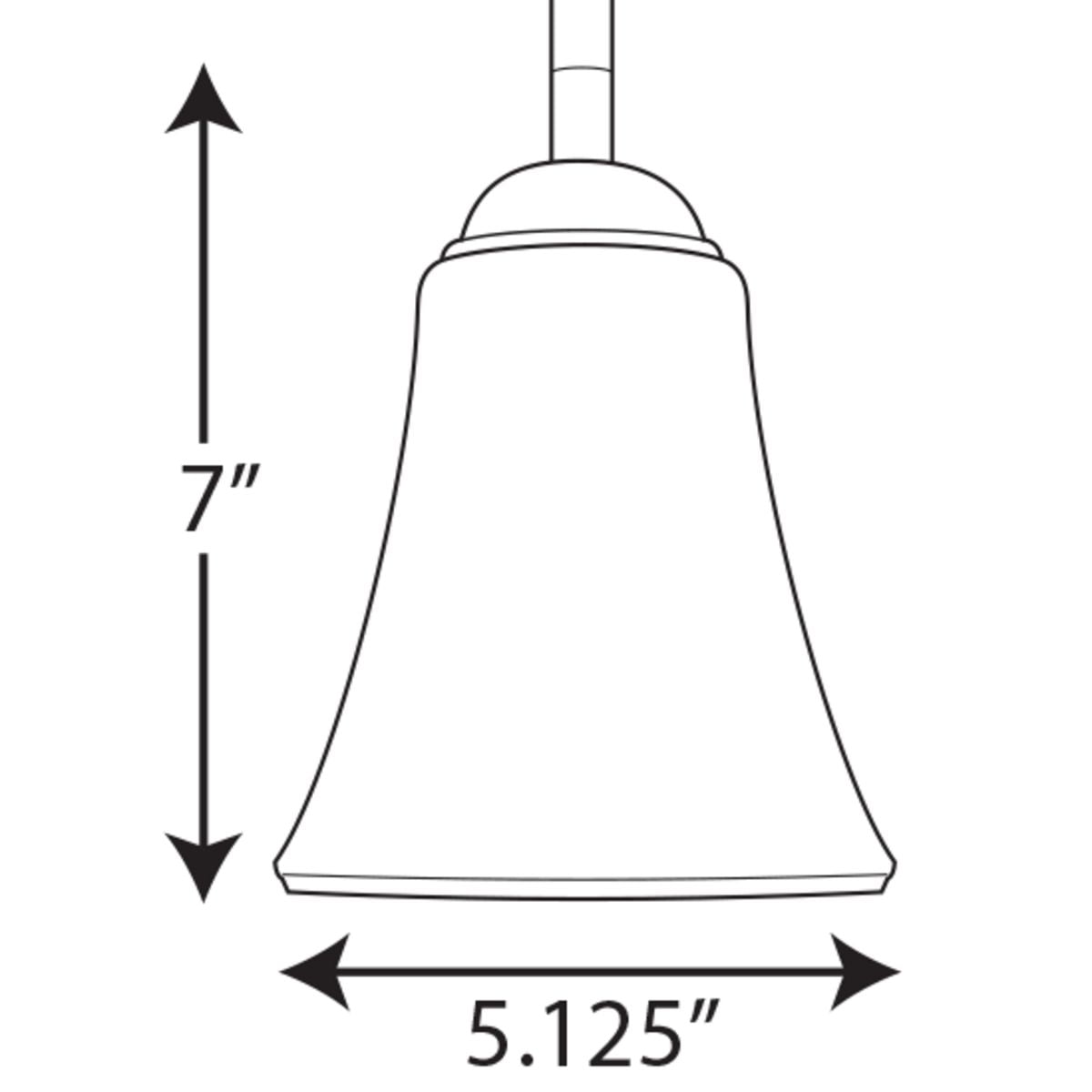 Classic Collection One-Light Brushed Nickel Etched Glass Traditional Pendant Light