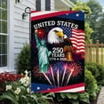 thumbnail image 6 of America 250 Garden Flag 12x18 Inch - Double-Sided US 250th Anniversary Flag - Outdoor Patriotic Yard Decor for 4th of July 2026, 6 of 6