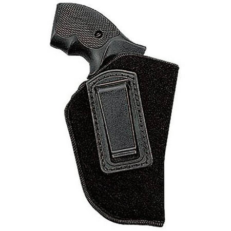 UNCLE MIKES INSIDE THE PANTS OPEN STYLE HOLSTER SUEDE BLACK SMALL FRAME