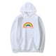 thumbnail image 4 of Sudadera con capucha de los trillizos de Sturniolo Sudadera con capucha Let's Trip Rainbow Sudadera unisex de moda divertida e informal, 4 of 5