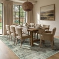 thumbnail image 4 of ATHOPE 6x9 Area Rug, Vintage Boho Medallion Rugs Non-Slip Soft Low Pile Washable Rug Large Distressed Rug Indoor Retro Carpet for Living Room Bedroom Dining Room Home Office, Moss Green, 4 of 8