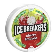 Ice Breakers Cherry Limeade Sugar Free Mints, Tin 1.5 oz