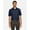 Classic Navy, variant on CORE365 CE112T Men's Tall Fusion ChromaSoft™ Pique Polo-Black-2XLT