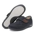 thumbnail image 2 of XIHAHA Otoño e Invierno Zapatos para personas mayores Sénile Pies anchos Zapatos hinchados Eversion Suave Cómodo Zapato para diabéticos Zapatos para caminar, 2 of 5