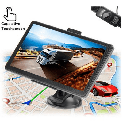 Refurbished schoolf qzt007a 7 Car Truck GPS Navigation System with Wireless Rearview Camera Bluetooth 4GB US