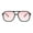 Black x Gradient Pink, variant on LUX Blue Light Glasses - Gaming & Computer Eyewear for Women Men - UV & Eyestrain Protection - Classic Aviator Style Glasses - Clear Lenses, Transparent Olive Green Frame - Pack of 1