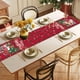thumbnail image 4 of Camino de Mesa Navideño | Estilo Mantel para Cocina | Ideal para Fiestas Navideñas En Interiores y Exteriores | Rojo 180X33Cm Poliéster, 4 of 6