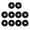 3x18, variant on 10Pcs Replacement Blade Steel Cutting Wheel Blade for Copper Thin Wall Stainless Steel Pipes Standard Wheel Cutting