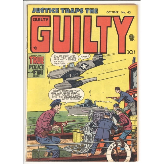 Justice Traps the Guilty #43 Comic Book