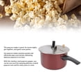 thumbnail image 5 of BOKYAN Stainless Steel Stovetop Popcorn Popper Hand Operated Popcorn Maker Machine for Delicious Homemade Snacks Gas Stove Induction Cooker Compatible Includes 10 Pieces Silver 11.2 inches / 28.5 cm, 5 of 9