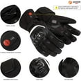 thumbnail image 5 of SAVIOR HEAT Heated Motorcycle Gloves for Men Women，7.4V Heating Gloves with 2200mAh Rechargeable Battery Electric Gloves for Cycling Riding Snowmobile Skiing, 5 of 10