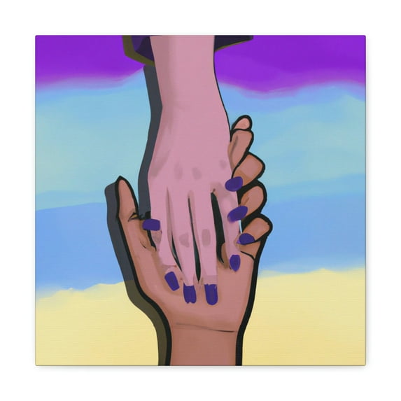 Hand In Hand Harmony - Canvas
