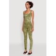 thumbnail image 3 of Womens Trendy Acid Wash Sleeveless Square Neck Jumpsuit, 3 of 4