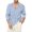 Blue, variant on VJATTWR 1 Pack Mens Crew Neck Long Sleeve T-Shirts Mix Colors Bulk M