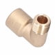 thumbnail image 3 of 3-Pack Reducing Elbow, 90-Degree Angle, Corrosion-Resistant, Durable Forged Brass Fitting for Plumbing Connections, 3 of 5