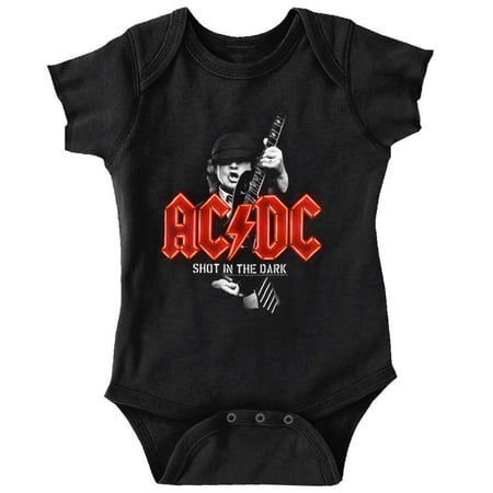 

ACDC Angus Young Highway to Hell Romper Boys or Girls Infant Baby Brisco Brands