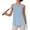 Light Blue, variant on Golf Shirts for Women Sun Protection Tennis Tank Top with Collar V Neck Racerback Athletic T-Shirt Lightweight Workout Tops Sleeveless Yoga Shirt