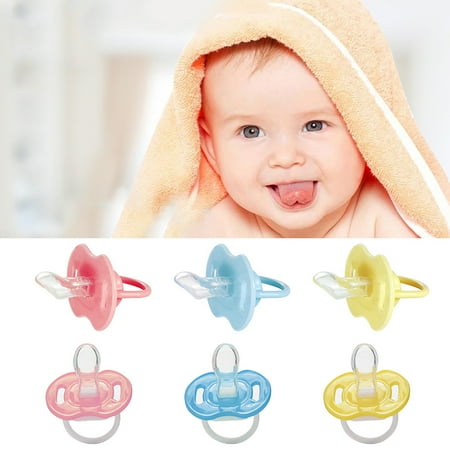 

RAOx Toddler Baby Safety Silicone Dummy Soother Teething Pacifier Sleep Thumb Nipple
