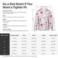 thumbnail image 5 of Lsque Lilies Flowers UPF 50+ Lightweight Sun Protection Men's Women's Long Sleeve Shirt, Hoodie Performance -XX-Large, 5 of 9