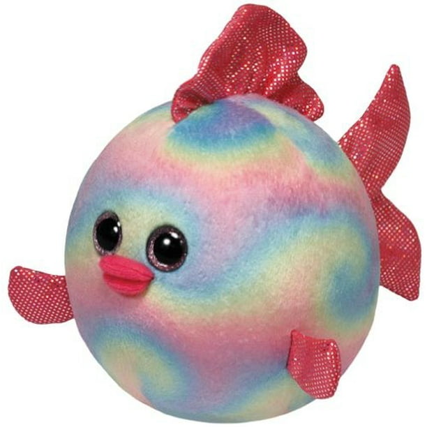 Ty Beanie Ballz Rainbow Fish