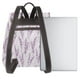 thumbnail image 3 of Easygdp Lavender Flowers Mochila de Cuero para Mujeres, Bolso de Hombro, Bolsos de Mano de Moda para Trabajo y Viajes, 3 of 4