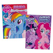 My Little Pony Giant Coloring and Activity Book - Walmart.com