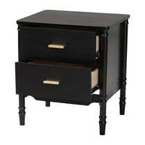 Baxton Studio Marisela Nightstand
