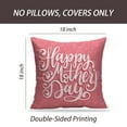 thumbnail image 2 of LALILO Throw Pillow Covers Happy Mother Day Lettering Floral Cushion Cover 18" x 18", 369 Pack, 2 of 6