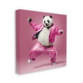 thumbnail image 4 of Stupell Industries Dancing Panda in Pink Animals & Insects Painting Gallery Wrapped Canvas Art Print Wall Art, 24 x 24, 4 of 8
