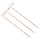 thumbnail image 5 of unbranded 3Ud Horquillas Decorativas De Perla Doradas Para Mujer Accesorios Para Peinados, 5 of 8