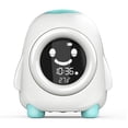 thumbnail image 3 of Reloj despertador con forma de pingüino de dibujos animados, reloj electrónico LCD para mesita de noche para dormitorio, regalo para niños, despertador para dormir con luz, 3 of 3