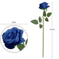 Artificial Flowers,12pcs Silk Rose Flower Fake Roses Realistic Silk