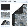 thumbnail image 4 of 2-Pack Seat Belt Covers with Flannel Seatbelt Shoulder Strap Case Adjustable Straps Soft Padding for Car Silver Flowers Pattern Small, 4 of 8