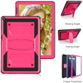 thumbnail image 7 of SOATUTO For Walmart Onn 10.1 Tab Case 2020 ( Model: 100011886 ), Shockproof Kids Friendly Rugged Hybrid Sturdy Armmor Case Built-in Kickstand For Onn 10.1 inch Tablet 2020 Generation 2 (Pink), 7 of 7