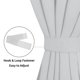 thumbnail image 3 of Cortina de puerta Easy-Going, 64 x 183 cm, opaca, privacidad, gris, 3 of 7