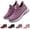 15# Purple, variant on Orthopedic Shoes for Women ,Women's Soft Sole Mesh Comfort Wedge Sneakers Breathable Slip On Arch Support Non-Slip Comfortable Wide Width Summer Lightweight Knit Nurse Comfy Walking Sneaker,Purple#38