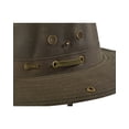 thumbnail image 2 of Outback Trading Co Men's Co. Oilskin River Guide Hat - 1497TAN Medium, 2 of 2