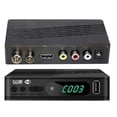 thumbnail image 4 of DVB-T2 TV Tuner Terrestrial Satellite TV Receiver Digital TV Decoder HEVC DVBT2 264 HD TV Boxs USB Set Top Box EU Plug, 4 of 5